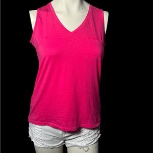 Hot Pink Max Studio Top